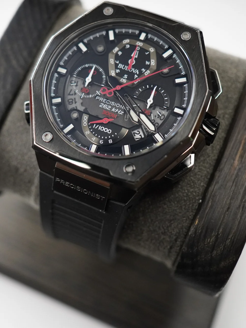 Bulova Series X 98B358 Precisionist 262kHz Quartz Chronograph 300M Watch